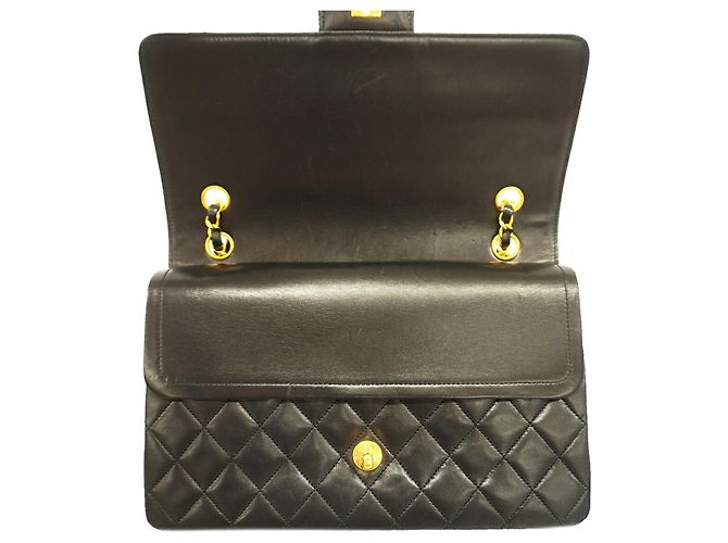 Borsa a tracolla Chanel Matelassé Nero - vista 10