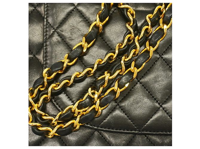 Borsa a tracolla Chanel Matelassé Nero - vista 8