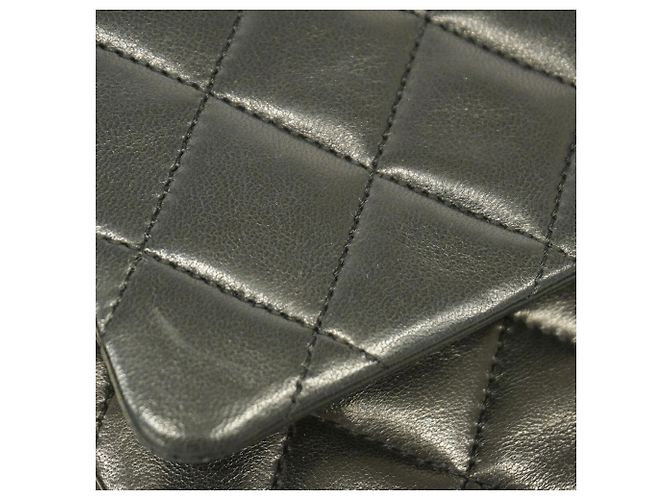 Bolsa de Ombro Chanel Matelassé Preto - vista 10