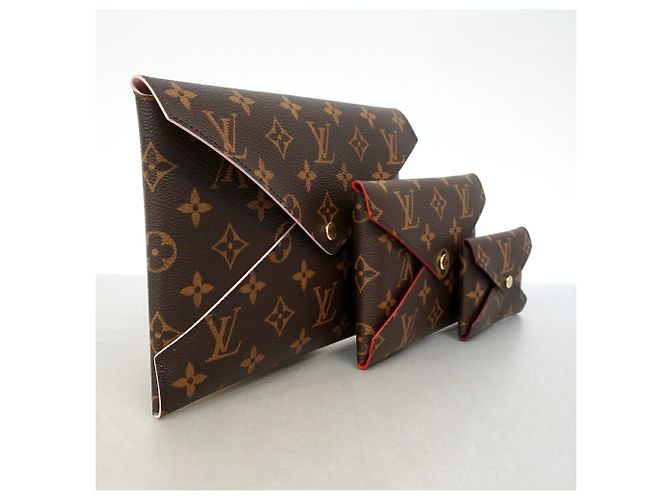 Louis Vuitton Monogram Pochette Kirigami Tasche Braun - Ansicht 2