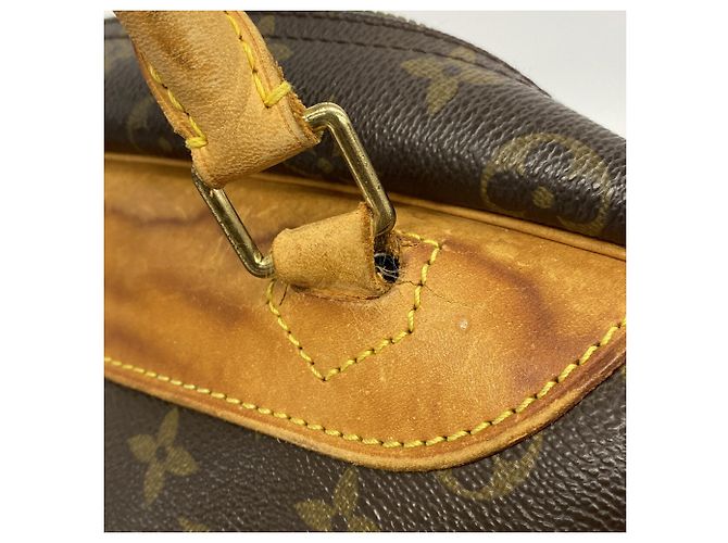 Bolso Louis Vuitton Monogram Deauville Castaño - vista 10