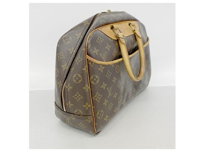 Bolso Louis Vuitton Monogram Deauville Castaño - vista 2