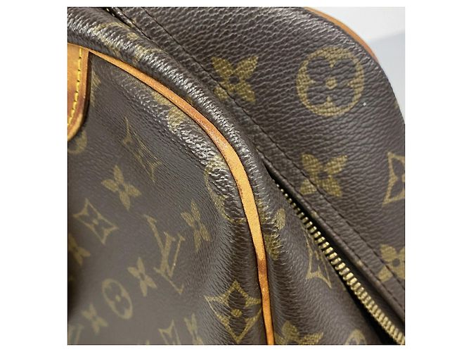 Bolso Louis Vuitton Monogram Deauville Castaño - vista 6