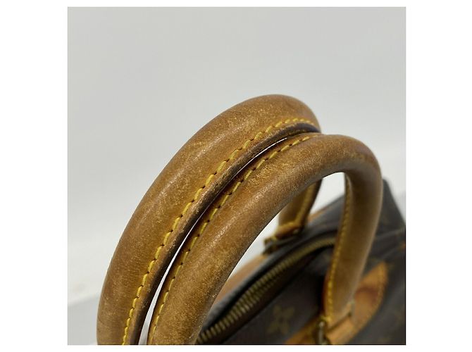 Bolso Louis Vuitton Monogram Deauville Castaño - vista 9