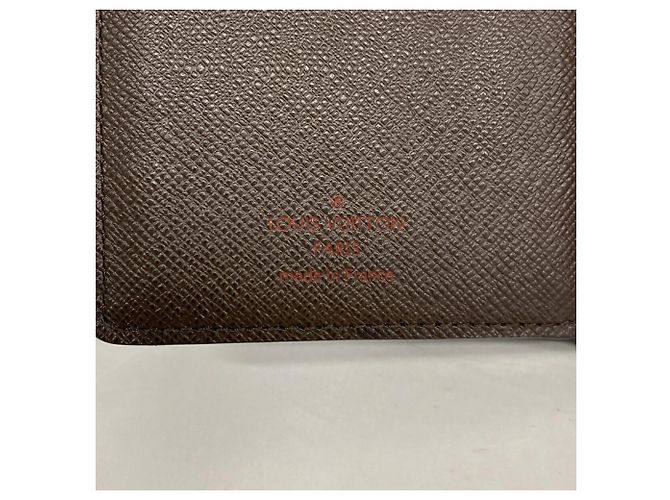 Cartera Tri-fold Louis Vuitton en Damier Ebene - vista 4