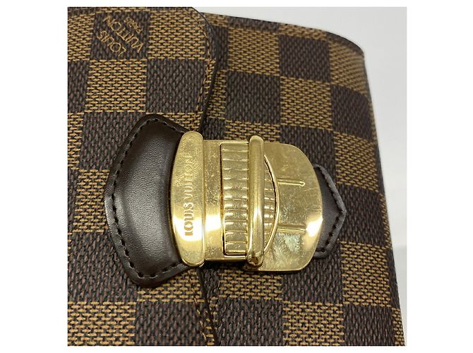 Cartera Tri-fold Louis Vuitton en Damier Ebene - vista 7