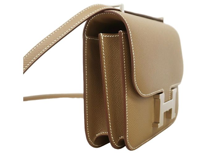 Hermès Bolso de hombro Hermes Constance Mini Gris pardo - vista 2