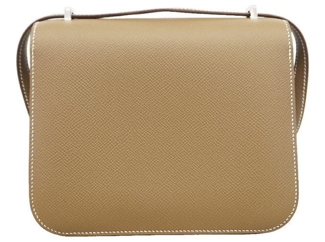 Hermès Bolso de hombro Hermes Constance Mini Gris pardo - vista 8