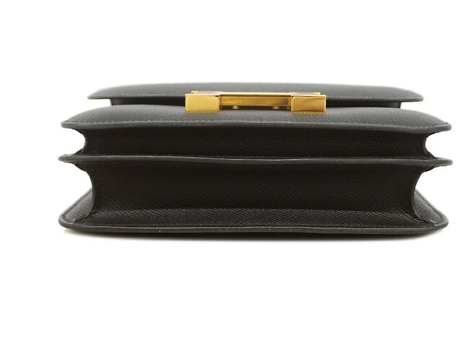Hermès Bolso de hombro Hermes Constance Mini Negro - vista 3