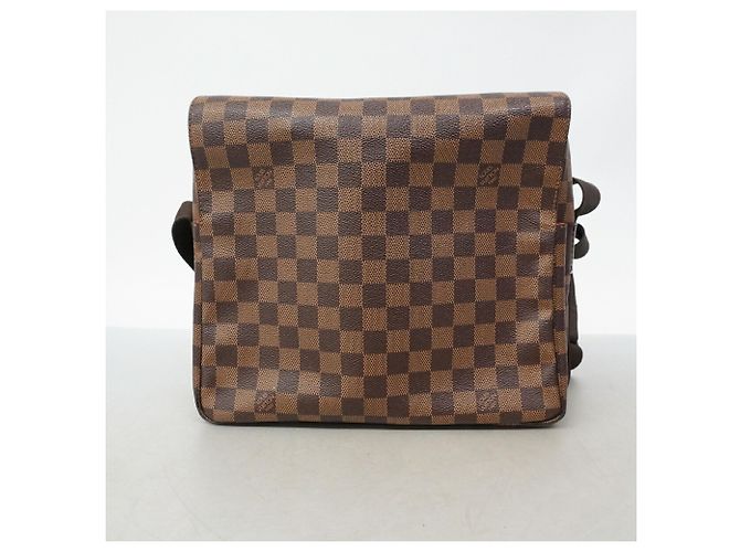 Sac à épaule Louis Vuitton Damier Naviglio Damier ebène - vue 9