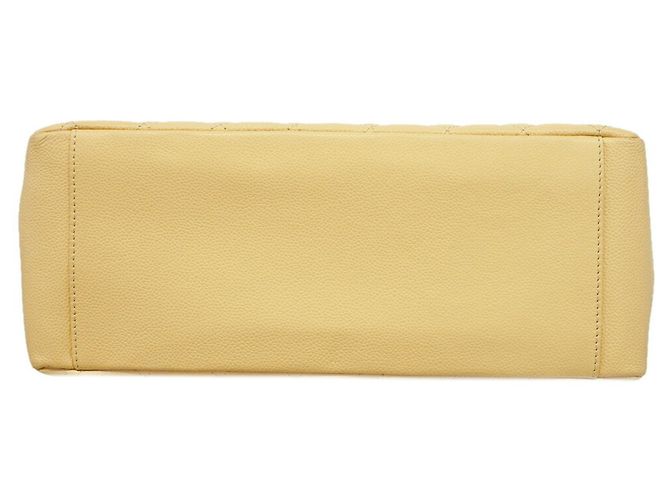 Chanel Tote Bag aus beigem Kalbsleder - Ansicht 3