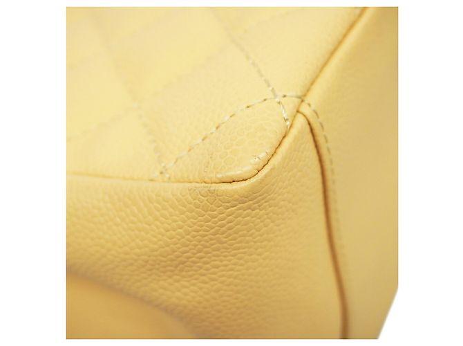 Chanel Tote Bag aus beigem Kalbsleder - Ansicht 7
