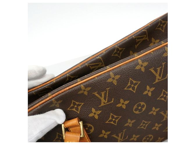 Louis Vuitton Monogram Cite GM Schultertasche Braun - Ansicht 11