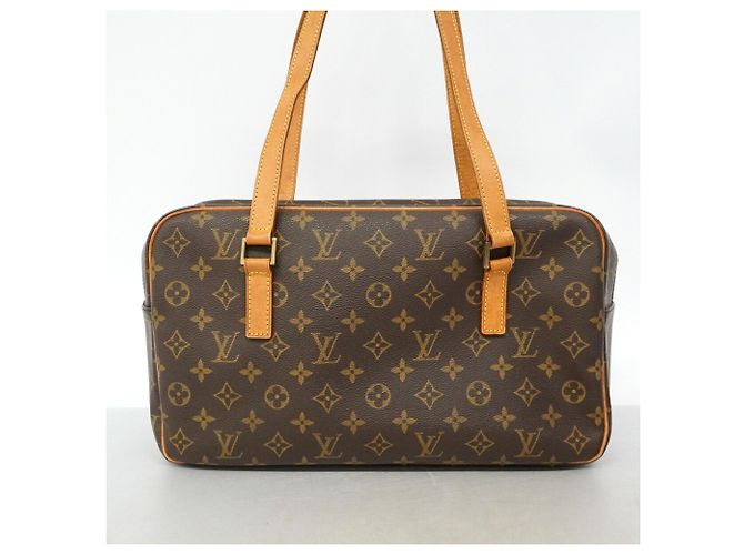Louis Vuitton Monogram Cite GM Schultertasche Braun - Ansicht 12