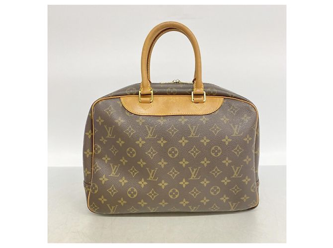 Louis Vuitton Monogram Deauville Handtasche Braun - Ansicht 10