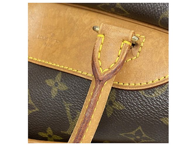 Louis Vuitton Monogram Deauville Handtasche Braun - Ansicht 9