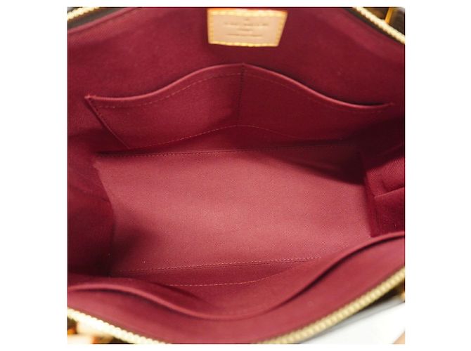 Bolsa Louis Vuitton Monogram Petit Palais PM Marrom - vista 4