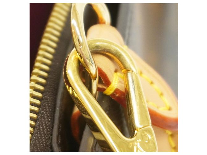 Bolsa Louis Vuitton Monogram Petit Palais PM Marrom - vista 7