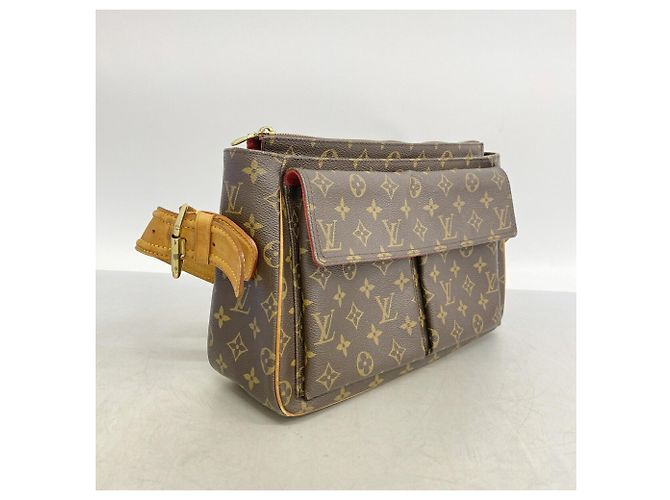 Louis Vuitton Monogram Vivacite GM Schultertasche Braun - Ansicht 2