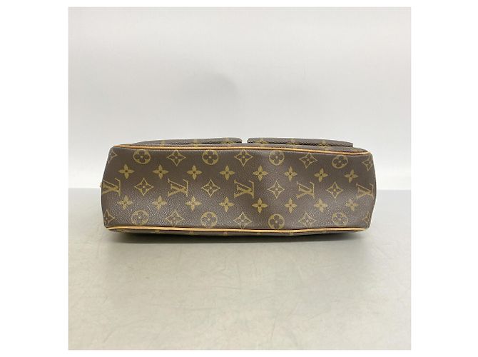Louis Vuitton Monogram Vivacite GM Schultertasche Braun - Ansicht 3