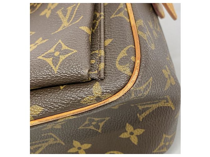 Louis Vuitton Monogram Vivacite GM Schultertasche Braun - Ansicht 6