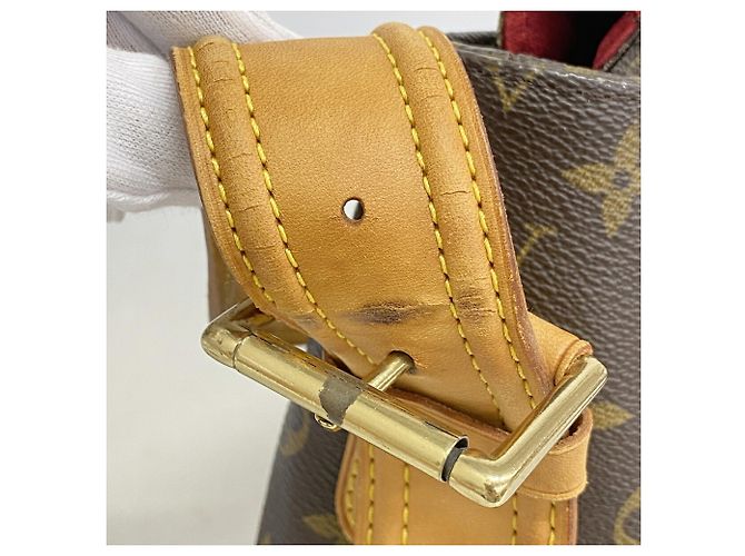 Louis Vuitton Monogram Vivacite GM Schultertasche Braun - Ansicht 8