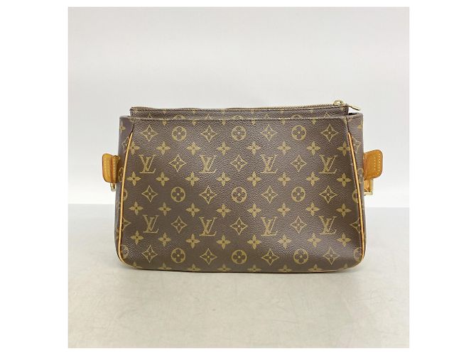 Louis Vuitton Monogram Vivacite GM Schultertasche Braun - Ansicht 9