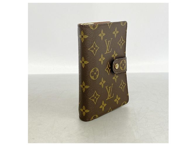 Louis Vuitton Monogram Portefeuille Papier Zip Wallet Braun - Ansicht 2