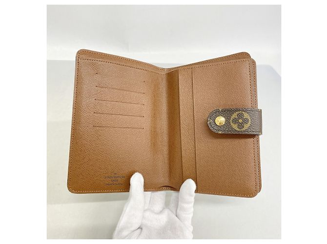 Louis Vuitton Monogram Portefeuille Papier Zip Wallet Braun - Ansicht 3