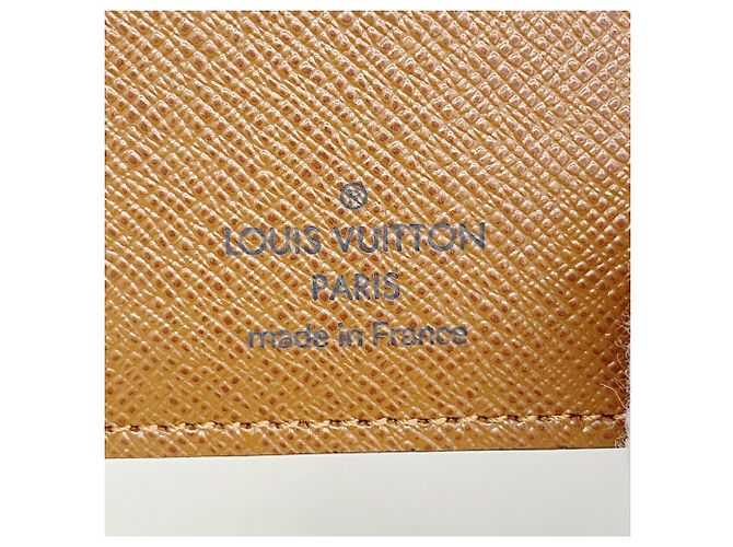 Louis Vuitton Monogram Portefeuille Papier Zip Wallet Braun - Ansicht 4