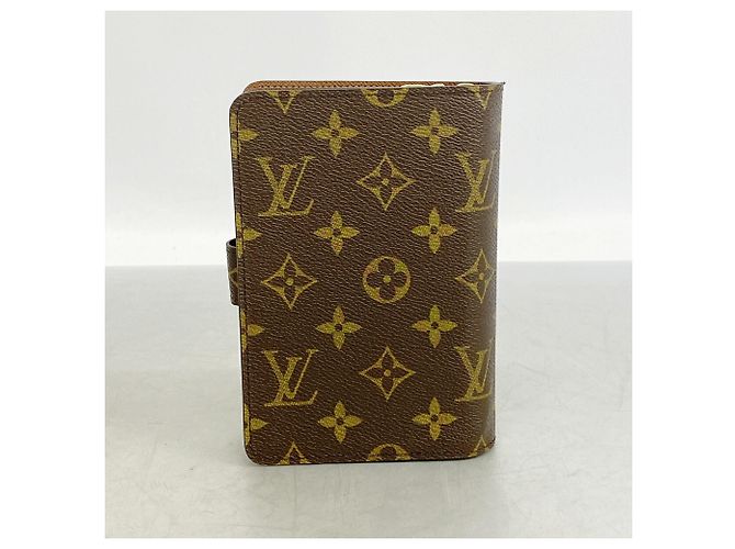 Louis Vuitton Monogram Portefeuille Papier Zip Wallet Braun - Ansicht 7