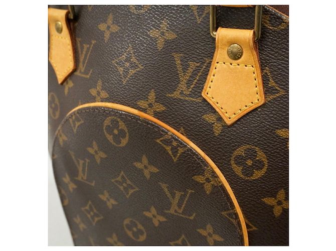 Bolso Louis Vuitton Monogram Ellipse MM Castaño - vista 9