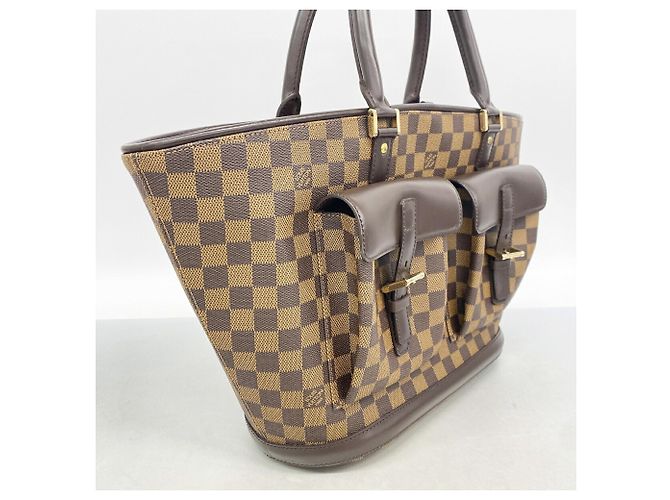 Borsa Louis Vuitton Damier Manosque GM N51120 Ebene Damier ebene - vista 2