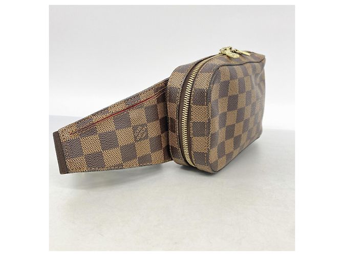 Borsa a tracolla Louis Vuitton Damier Geronimos in Ebene Damier ebene - vista 2