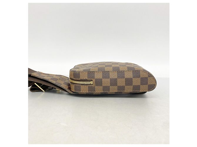 Borsa a tracolla Louis Vuitton Damier Geronimos in Ebene Damier ebene - vista 3