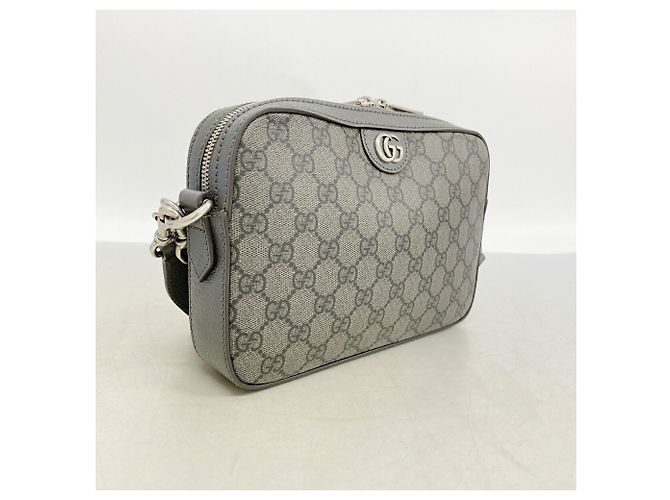 Borsa a tracolla Gucci Ophidia Gray Marrone - vista 2