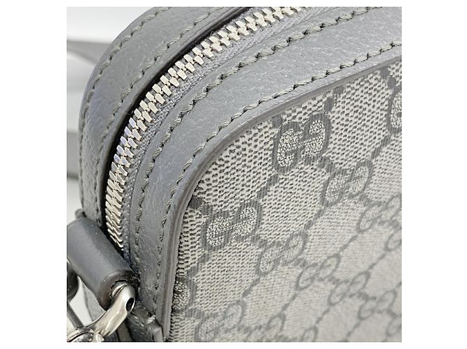 Borsa a tracolla Gucci Ophidia Gray Marrone - vista 6