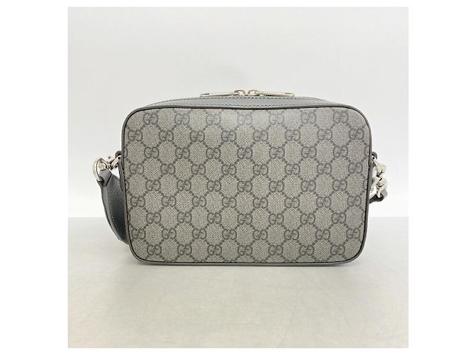 Borsa a tracolla Gucci Ophidia Gray Marrone - vista 8
