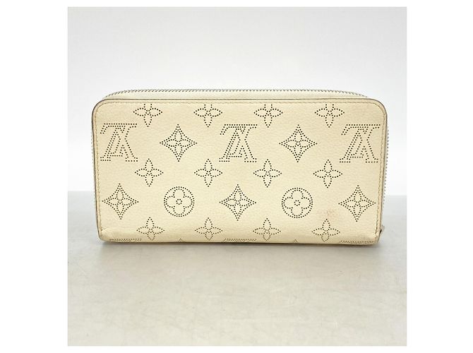 Portafoglio Zippy Louis Vuitton Mahina Bianco sporco - vista 9