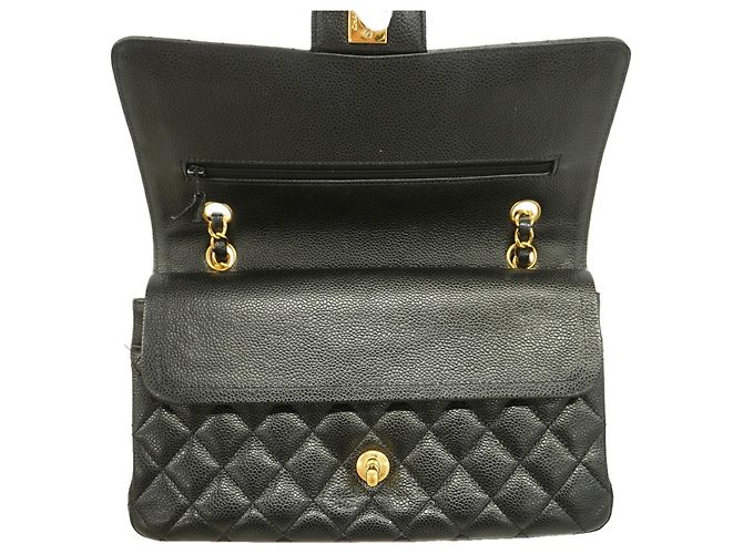 Chanel Matelassé Schultertasche Schwarz - Ansicht 12