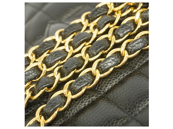Chanel Matelassé Schultertasche Schwarz - Ansicht 8
