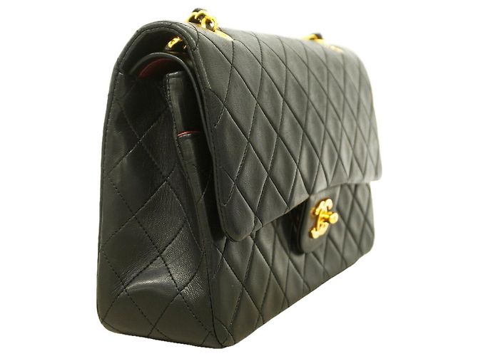 Borsa a tracolla Chanel Matelassé Nero - vista 2
