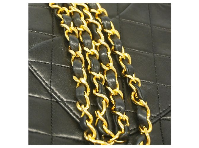 Borsa a tracolla Chanel Matelassé Nero - vista 8