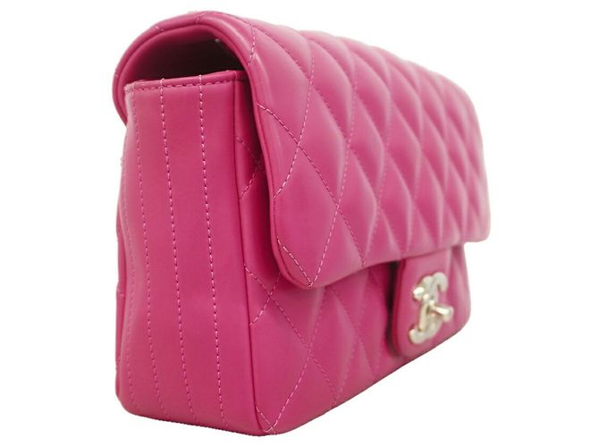 Borsa a tracolla Chanel Matelassé Rosa - vista 2