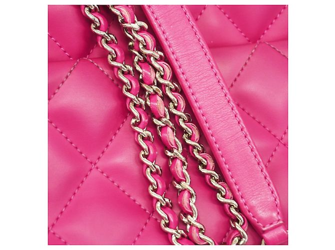 Borsa a tracolla Chanel Matelassé Rosa - vista 6