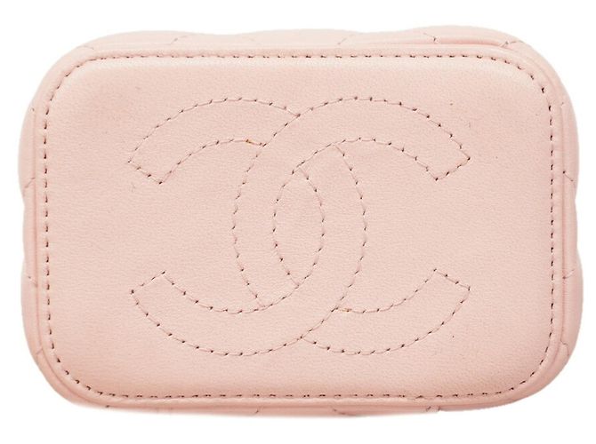 Chanel Matelassé Schultertasche mit Kette Pink - Ansicht 3