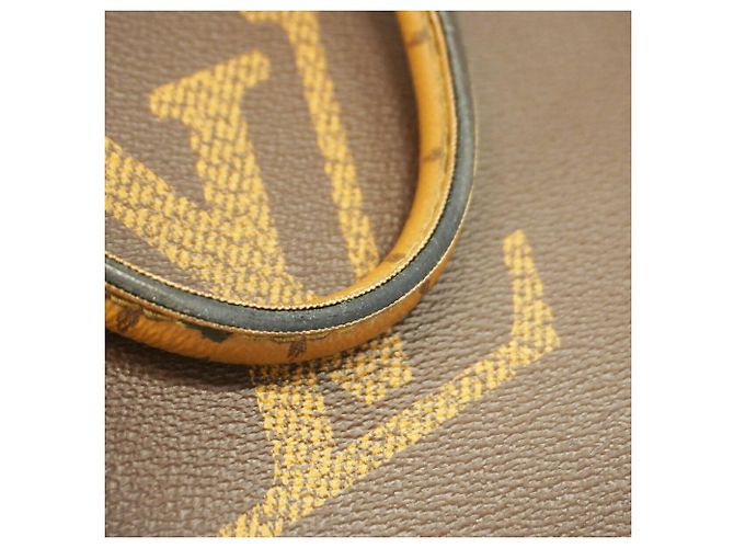 Louis Vuitton Monogram Giant Reverse OnTheGo MM Tote Bag Braun - Ansicht 12