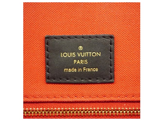 Louis Vuitton Monogram Giant Reverse OnTheGo MM Tote Bag Braun - Ansicht 5