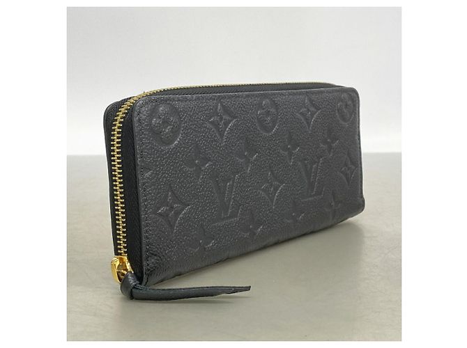Louis Vuitton Monogram Empreinte Portefeuille Clemence Long Wallet Schwarz - Ansicht 2