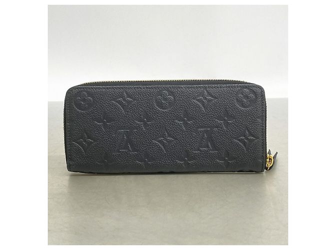 Louis Vuitton Monogram Empreinte Portefeuille Clemence Long Wallet Schwarz - Ansicht 8